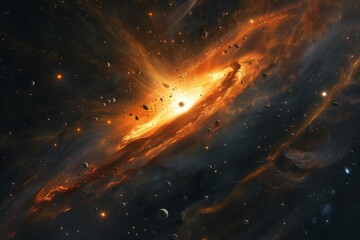 beautiful outer space view