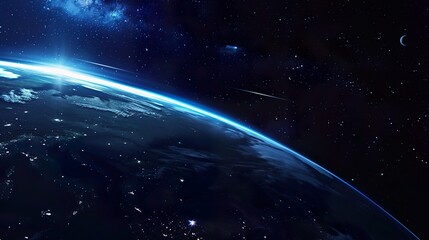 Quter_space_Blue_night_sky_Space_background