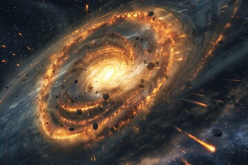 beautiful outer space view