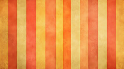 Wall Mural - Vintage Striped Background Texture Orange Red and Yellow Color Scheme