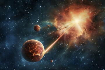 beautiful outer space view