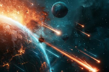 Beautiful Outer Space View