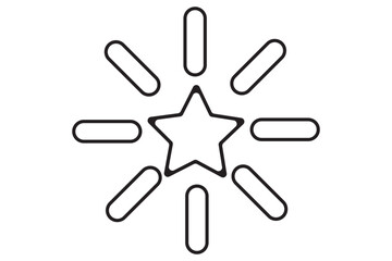 Wall Mural - Star Icon
