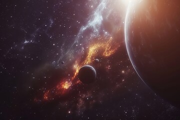 Beautiful Outer Space View