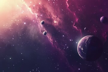 Beautiful Outer Space View