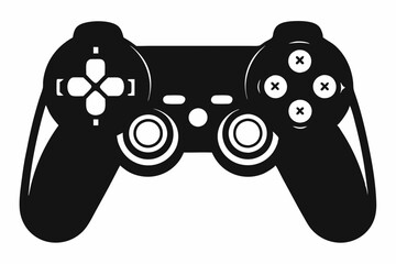 Wall Mural - Gamepad icon. Game controller silhouette vector, Video game controller, joystick

