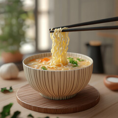 Poster - Ramen Noodles Bowl.