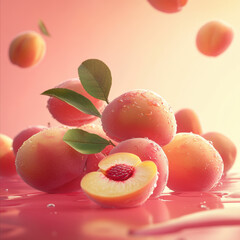 Poster - Juicy Peaches.