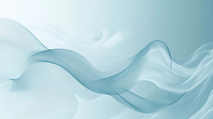 Wall Mural - wave soft bright gradient background.