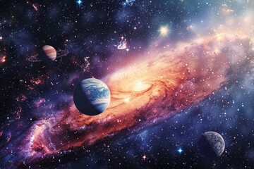 Beautiful Outer Space View