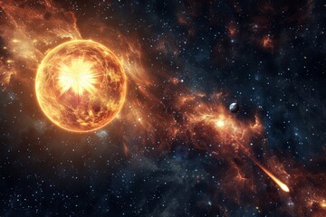 Beautiful Outer Space View