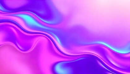 Fluid colors Abstract hologram gradient background 