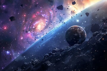 beautiful outer space view