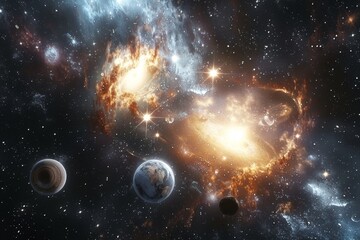 Beautiful Outer Space View