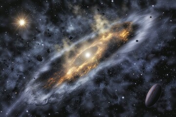 beautiful outer space view