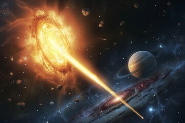 beautiful outer space view