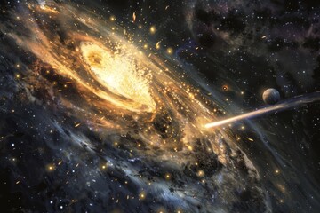 Beautiful Outer Space View