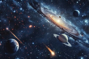 Beautiful Outer Space View