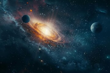 Beautiful Outer Space View