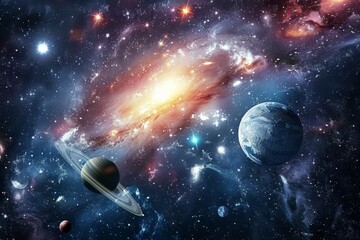 Beautiful Outer Space View