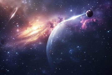 Beautiful Outer Space View