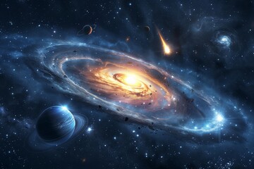 Beautiful Outer Space View