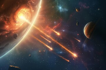 Beautiful Outer Space View