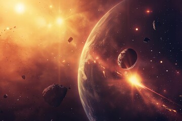 Beautiful Outer Space View