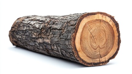 Poster - Cross-section of a Tree Trunk with Bark