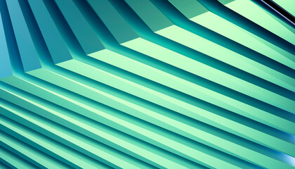 3D modern art with line pattern