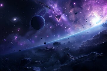 Beautiful Outer Space View