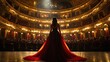 © Nottenaj - An opera diva performing in an opulent theater, her powerful voice resonating through the hall, with the rich decor and elegant lighting adding to the drama of the performance