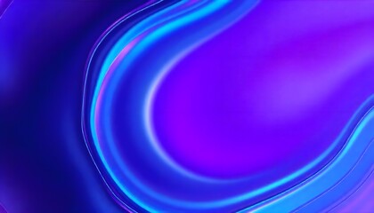 Poster - Abstract Holo gradient Render 3D object with a reflective surface and iridescent colors.