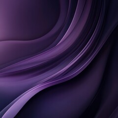 Poster - Abstract Purple Swirling Lines Background