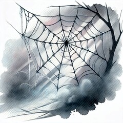 Wall Mural - spider web