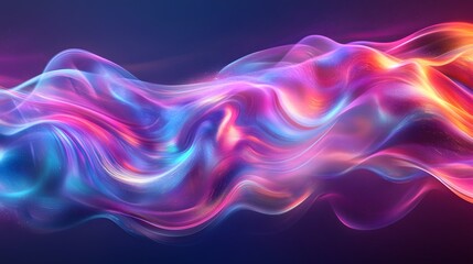 Wall Mural - Abstract Swirling Light and Color