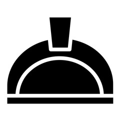 Poster - Pizza Oven Weber Glyph Icon