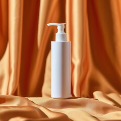 Poster - Pump skincare bottle  container hygiene lotion.