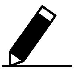 Poster - Pen Tool Office Glyph Icon