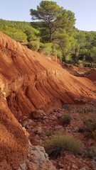 Wall Mural - ROQUES-HAUTES (Montagne Sainte-Victoire)