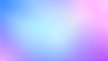 Fototapete - Vibrant gradient background with soft, blended colors transitioning from blue to pink. Flat soft fuzzy pink blue yellow background gradient background wallpaper 