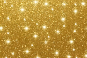 Glowing Summer Gold Sparkle Texture Background