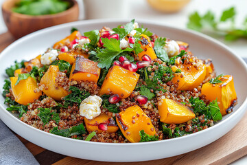 Canvas Print - quinoa stuffed squash