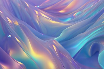 Soft Gradient holographic design texture 