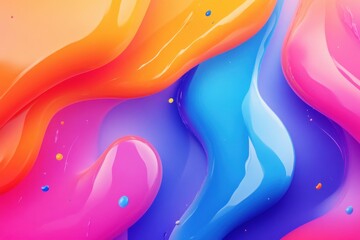 Poster - Colorful web banner set showcasing striking hues and designs