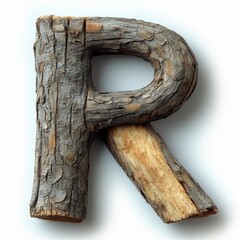 Sticker - Wooden Letter 