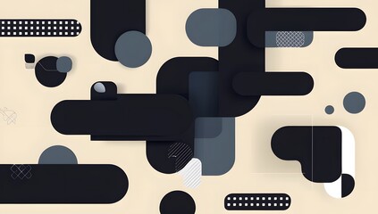 Fototapete - dark color abstract modern background