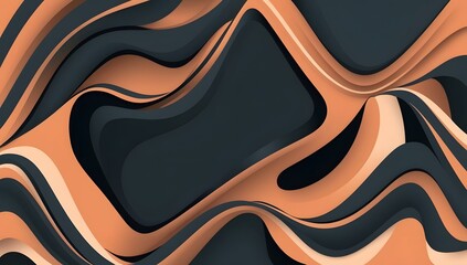 Fototapete - dark color abstract modern background