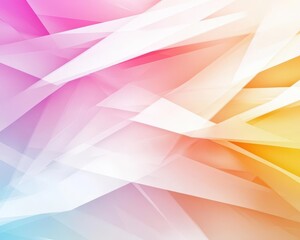 Poster - Abstract pride background with sharp angles and dynamic motion, full of vibrant energy.