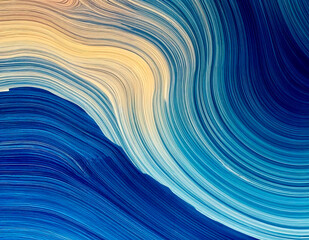 Wall Mural - abstract blue background